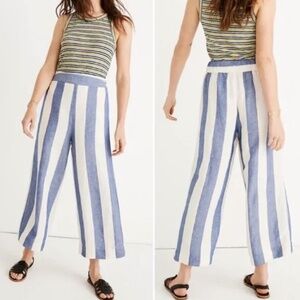 Madewell Huston Crop Wide Leg Pant New Size M
